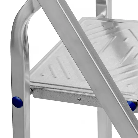 Стремянка, 4 ступени, алюминиевая, Сибртех