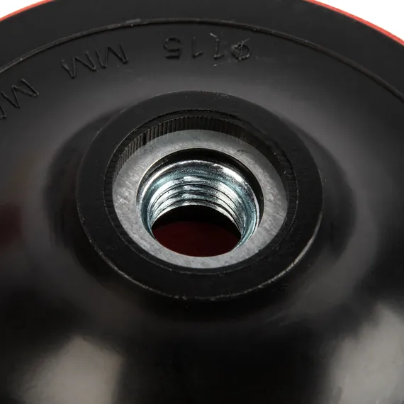 Насадка для дрели и УШМ с липучкой, 115 мм, с адаптером c М14 на d8 Сибртех