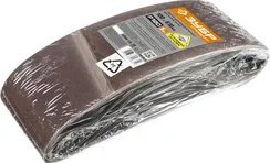 ЗУБР 100 х 610 мм, P120, лента шлифовальная СТАНДАРТ, для ЛШМ, 5 шт.