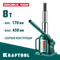 KRAFTOOL DOUBLE RAM, 8 т, 170 - 430 мм, с увеличенным подъемом, двухштоковый бутылочный домкрат (43463-8)