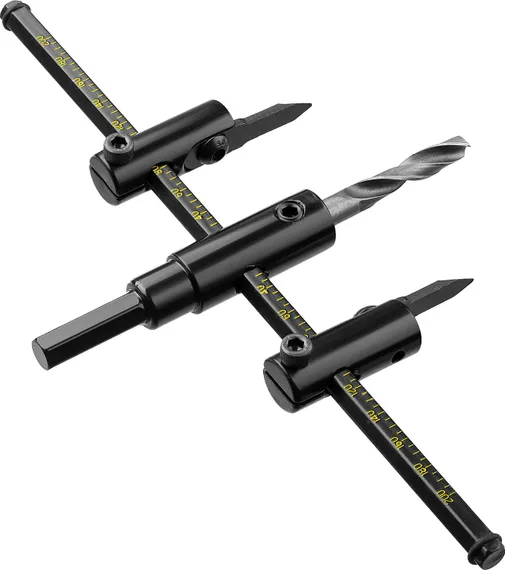 STAYER Балеринка, d 40-200 мм, двурезцовое, сверло по дереву регулируемое (2944-200)