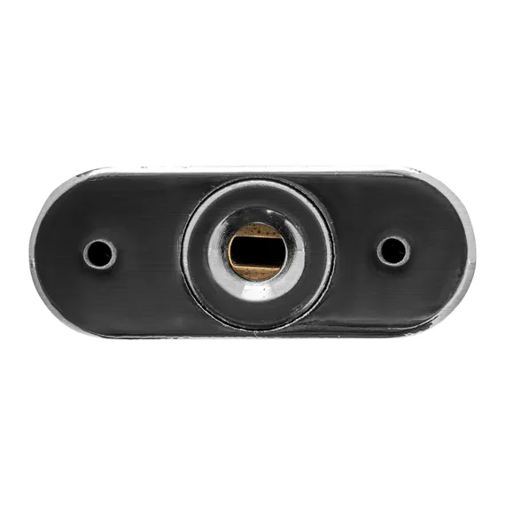 Замок навесной, хромированное покрытие 50 мм Matrix