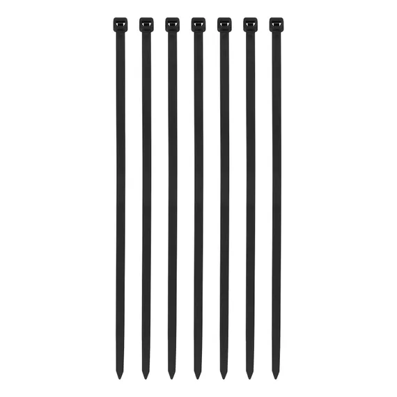 Хомуты, 300 х 8 мм, пластиковые, черные, 100 шт Сибртех