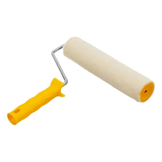 Валик "Лаки", 250 мм, ворс 5 мм, D 48 мм, D ручки 8 мм, Велюр Сибртех