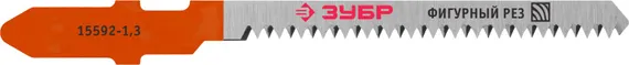ЗУБР T-хвост., по дереву, 5 шт, набор полотен для лобзика (1595-S5)