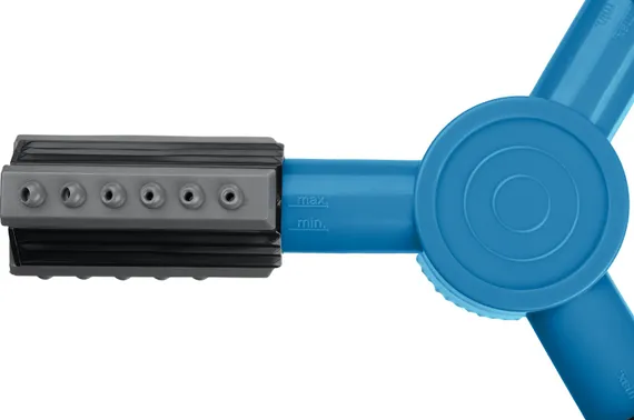 GRINDA RR-P, 75 м, 2 полив, 3 сопла, на пике, ударопрочный пластик, круговой распылитель, PROLine (40341)