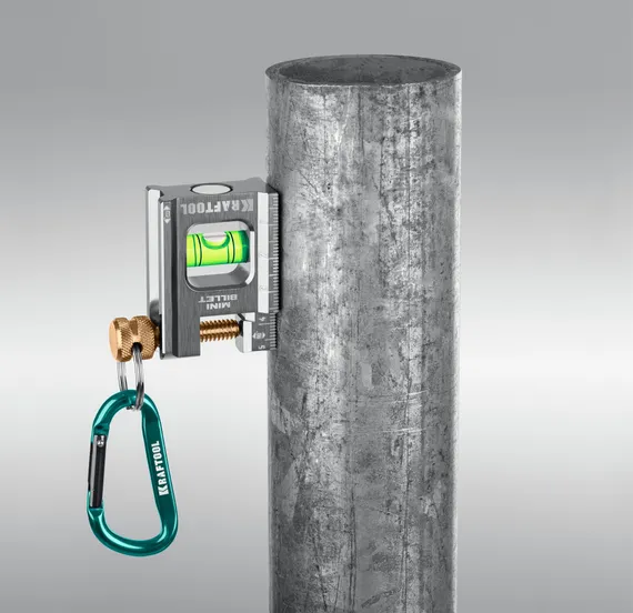 KRAFTOOL BILLET-5 MINI, 50 мм, брусковый магнитный уровень (34791)