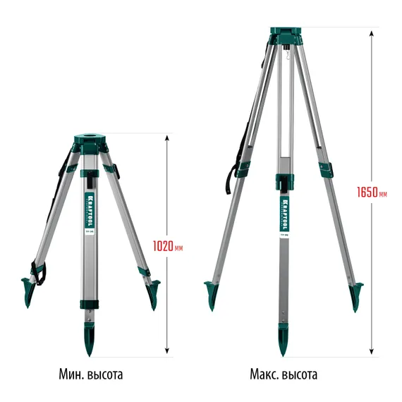 KRAFTOOL GST 165, геодезический штатив (34732)