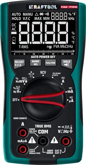 KRAFTOOL KM-700 цифровой мультиметр (59852)