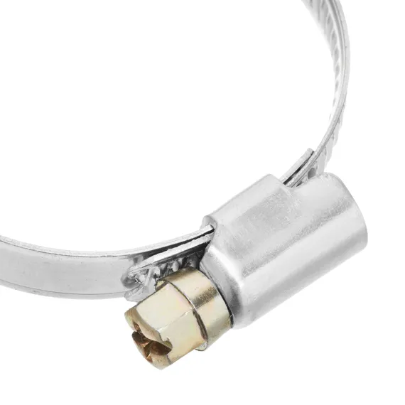 Хомуты металлические, Стандартное болтовое крепление 32-50 мм, 50 штук в упаковке, ширина 9 мм Сибртех