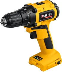 Бесщеточная дрель-шуруповерт STEHER V1, 20 В, 45 Н·м, без АКБ, (CDB-200)