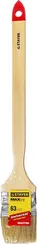 STAYER UNIVERSAL, 63 мм, 2,5″, светлая натуральная щетина, деревянная ручка, все виды ЛКМ, радиаторная кисть , радиаторная кисть (0112-63)