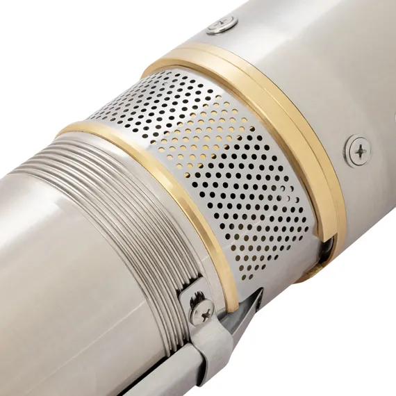 Скважинный насос DWC-4-80, центробежный, диаметр 4", 1500 Вт, 5700 л/ч, напор 80 м Denzel