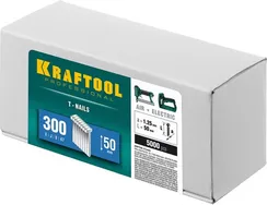 KRAFTOOL гвозди тип 300 (47/J/ F), 50 мм, калибр 18GA. 5000 шт (31785-50)
