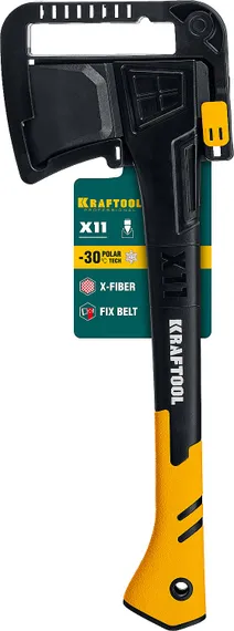 KRAFTOOL X11, 1100/1400 г, в чехле, 450 мм, топор-колун (20660-11)