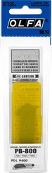 OLFA 13 мм, 3шт, двухсторонние лезвия для резака (OL-PB-800)