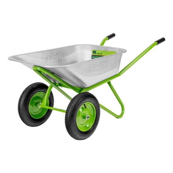 Тачка садово-строительная 2-х колесная, грузоподъемность 230 кг, объем 110 л Сибртех