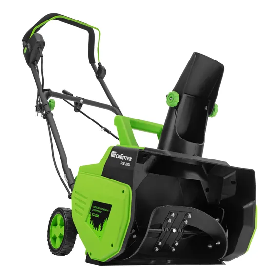 Снегоуборочная машина электрическая ЭСБ-2000, 2 кВт Сибртех