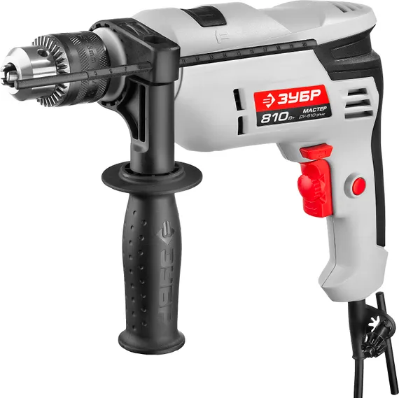 Ударная дрель, ЗУБР 810 Вт, 13 мм,  (ДУ-810 ЭРМ2)