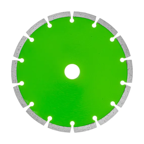 Диск алмазный, отрезной сегментный, 180 х 22.2 мм, сухая резка Сибртех