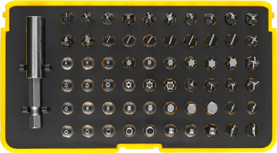 STAYER 61 шт, набор бит с магнитным адаптером (26084-H61)