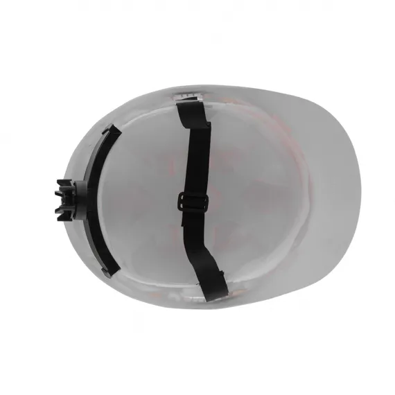 Каска защитная с храповым механизмом, Европласт, белая Сибртех