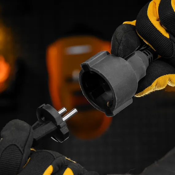 Удлинитель-шнур силовой Top Series, КГТТ, 10 м, 1 розетка, 3 x 1,5 мм Denzel