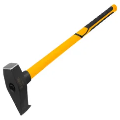 Колун-кувалда 3000 г, кованая, фибергласовая  рукоятка c TPR покрытием, 880 мм Denzel