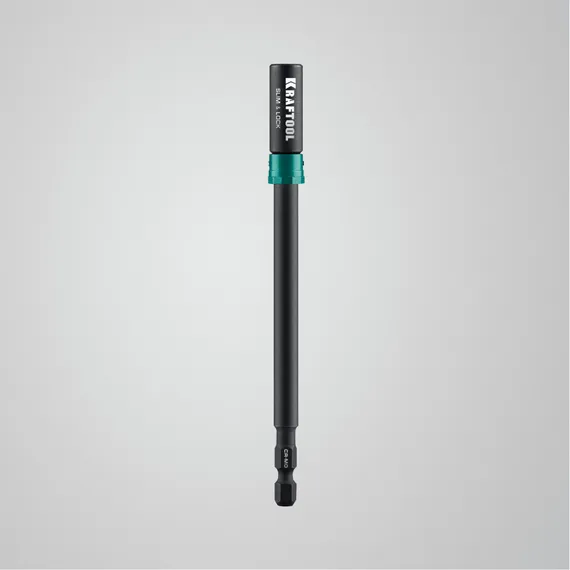 KRAFTOOL SLIM &amp; LOCK, 140 мм, быстросъемный ударный адаптер для шуруповертов (26783-150)