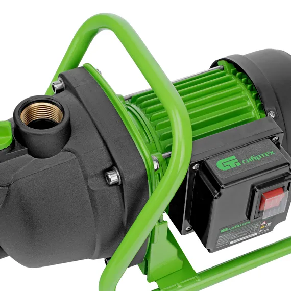 Садовый поверхностный насос СПН650-П, 650 Вт, напор 37 м, 3200 л/ч, пластик Сибртех