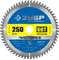 ЗУБР Чисторез, 250 x 32 мм, 60Т, пильный диск по дереву, Профессионал (36905-250-32-60)
