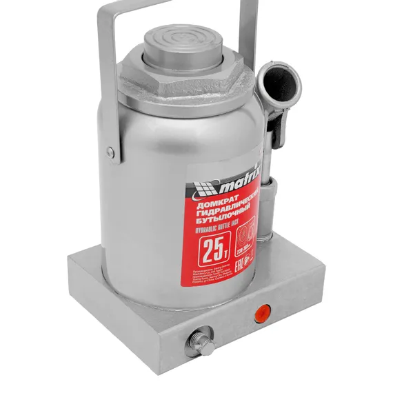 Домкрат гидравлический бутылочный, 25 т, высота подъема 230-360 мм Matrix