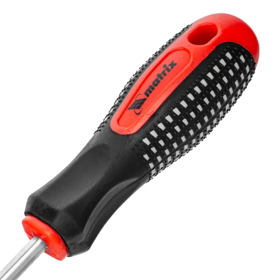 Отвертка Fusion, PH2 х 100 мм, CrV, трехкомпонентная рукоятка "Anti slip" Matrix