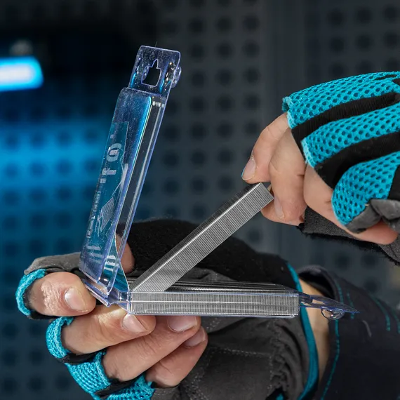 Скобы, 10 мм, для мебельного степлера, усиленные, тип 53, 1000 шт Gross