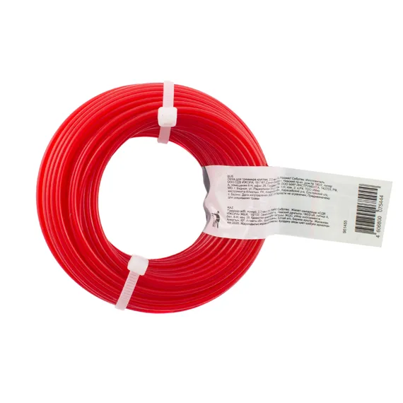 Леска для триммера круглая, 2.0 мм х 15 м, Сибртех