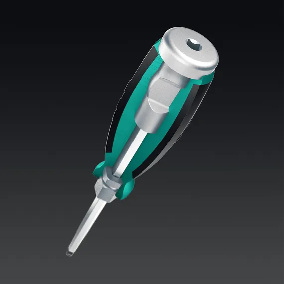 KRAFTOOL IMPACT PH 4, сквозной стержень Cr-Mo, ударная отвертка (250034-4)