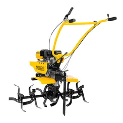 Мотоблок DPT-170SB, 7 л.с., ремен.сцеп, фрез 3х4, ШОМ, без колес, передачи 2В/1Н Denzel