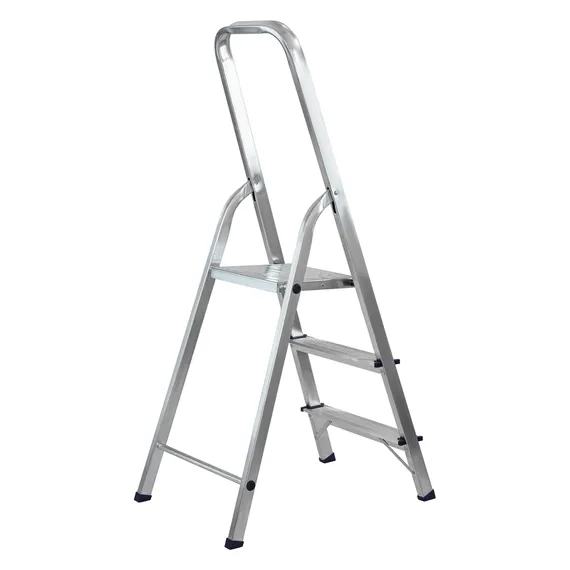 Стремянка усиленная, 3 ступени, алюминиевая, MTX