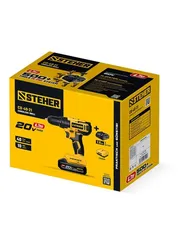 Дрель-шуруповерт, STEHER 20 В, 40 Н·м, 1 АКБ LMS (2 А·ч), (CD-40-21)