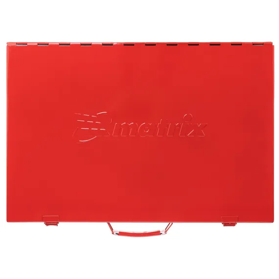 Набор метчиков и плашек М2-М18, 110 шт, металлический кейс Matrix