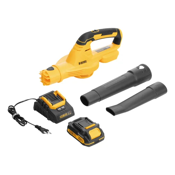 Воздуходувка аккумуляторная, AB-500, 60 м/с, 500 м3/ч, Li-Ion, 20 В Denzel