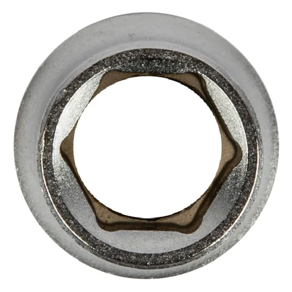 Головка торцевая, 12 мм, шестигранная, CrV, под квадрат 1/2, хромированная Matrix