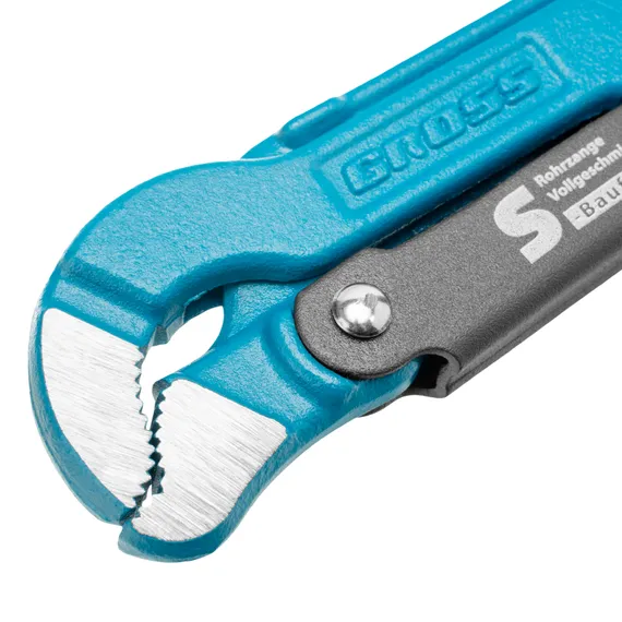 Ключ трубный рычажный, №0, 0.5, цельнокованый, CrV, тип "S" Gross