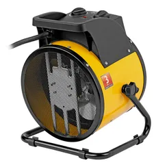 Тепловая пушка, керамический нагреватель (тепловентилятор) DHC 5-400, 230 В, 0.04/3/5 кВт Denzel