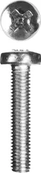 ЗУБР DIN 7985, кл. пр. 4.8, M5 х 25 мм, цинк, 5 кг, винт с полусферической головкой (303150-05-025)