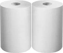 ЗУБР 20 х 25 см, 2-х слойная, в рулоне, 400 листов, 2 рулона, протирочная бумага, Профессионал (12822-20)