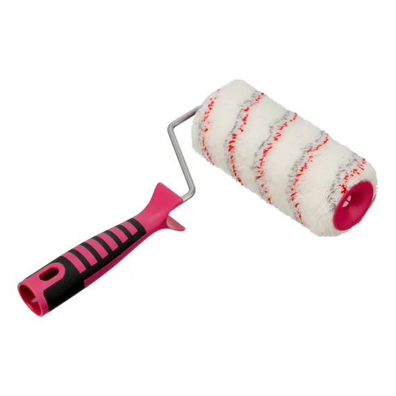 Валик "Нейлон Люкс" с двухкомпонентной ручкой, 180 мм, ворс 18 мм, D 48 мм, D ручки 6 мм, полиамид Matrix