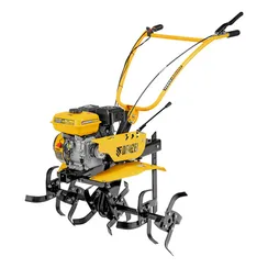 Мотоблок DPT-270SB, 7 л.с., ремен.сцеп, фрез 3х4, ШОМ, без колес, передачи 2В/1Н Denzel