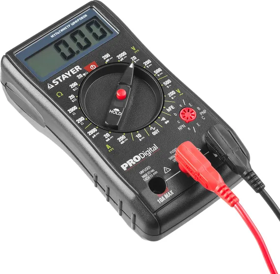 Цифровой мультиметр STAYER PRODigital (45310)