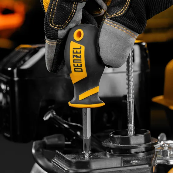 Набор инструментов, 1/2", 1/4", 3/8", CrV, S2, пластиковый кейс, 144 предмета Denzel